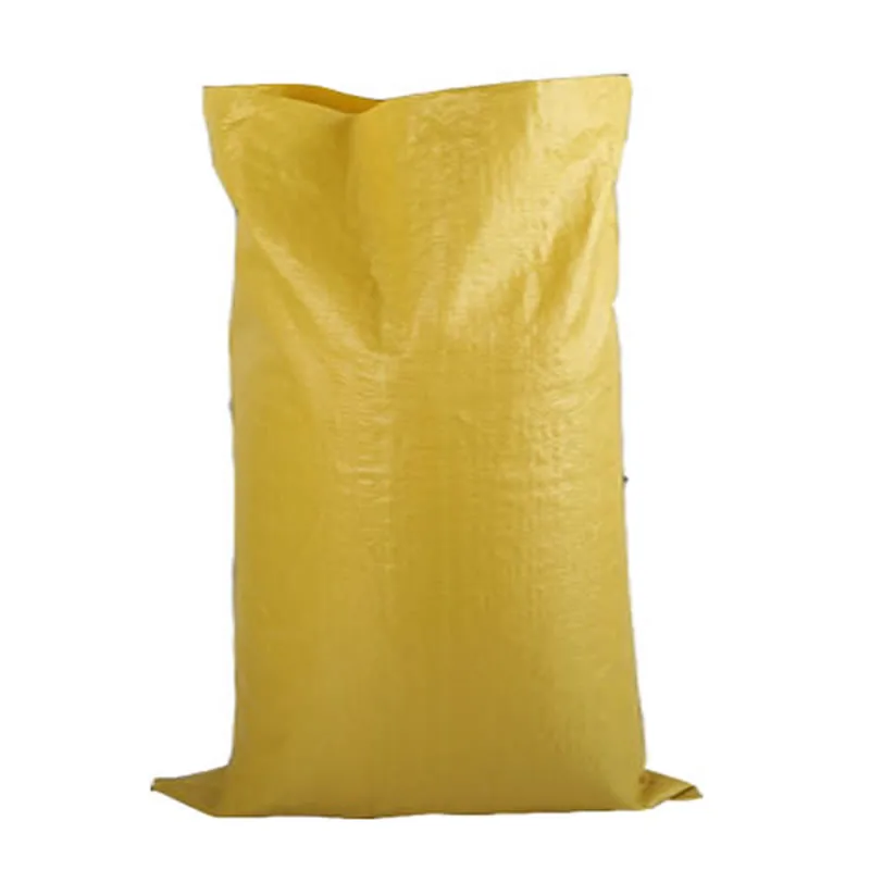 Custom printed construction material bags produced by UnisunPack for export customers
