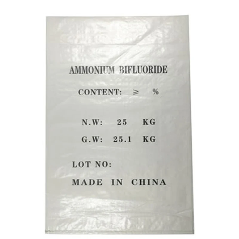 Custom printed construction material bags produced by UnisunPack for export customers