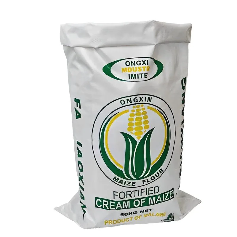 50kg ONGXIN Fortified Cream of Maize bag printed in PP woven fabric, product of Malawi